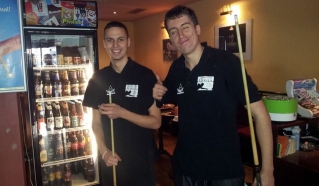 Milijonarja Mark Metelko in Klemen Šorak.