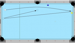 Udarec turnirja, tretji rack v finalu.