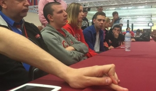 Na sredini: Klemen in Ana Gradišnik.