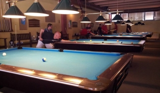 Akcija v biljardnici Direkt.