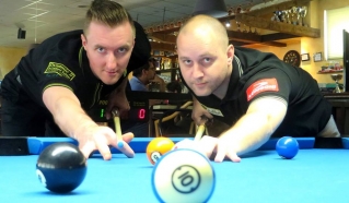 Miha Zajc in Matej Dakol, 1. mesto na turnirju dvojic v Trstu.