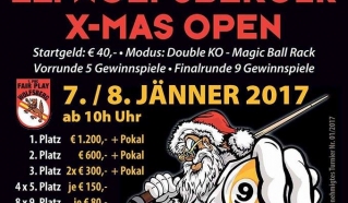 22th Wolfsberger X-Mas Open. Uradni plakat.